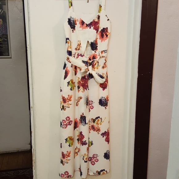 dotti floral jumpsuit